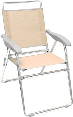 Campus 141-6814 Chair Beach Aluminium Beige