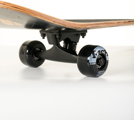 Fish Skateboards Black heart Fish 8" Complete Shortboard Μαύρο