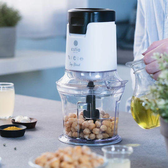 Estia Top Blend Πολυκόπτης Multi 500W με Δοχείο 600ml Λευκός