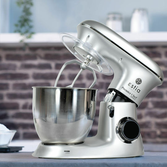 Estia Premier Chef Κουζινομηχανή 1500W με Ανοξείδωτο Κάδο 6.5lt