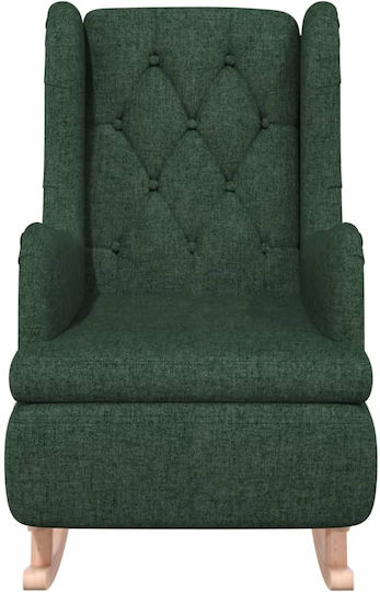 Schaukelstuhl Grün 65x91x100cm