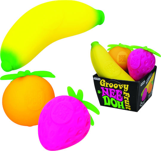 Schylling NeeDoh Groovy Fruit Squishy Multicolour