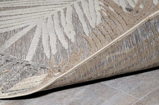 Tzikas Carpets Summer Bedroom Rug Set Wicker Boheme Gray 3 Pieces