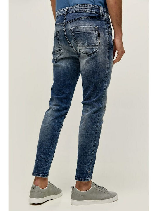 Diederic-Obs Ανδρικό Παντελόνι Τζιν Medium Blue Wash