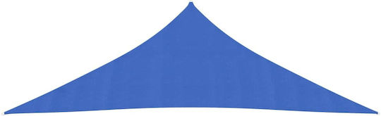 vidaXL Dreieck Sonnensegel Blau 3x3x4,2m 160gr/m²