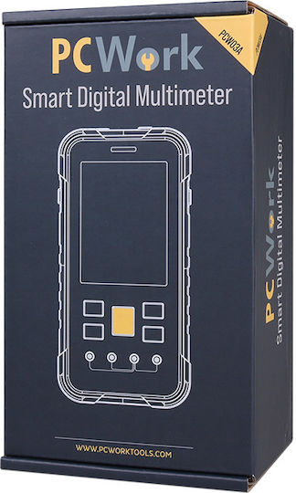Pcwork PCW03A Digital Multimeter True RMS with AC / DC / Resistance / Capacitance / Temperature Measurement