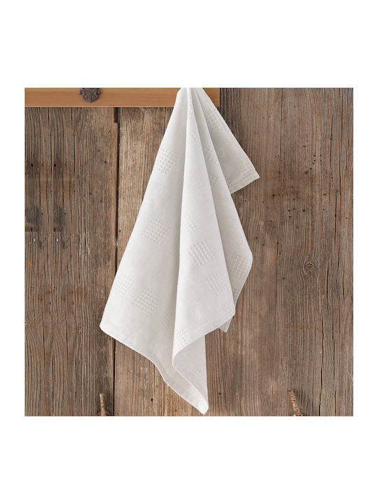 Rythmos Towel made of 100% Cotton 45x68cm 3pcs