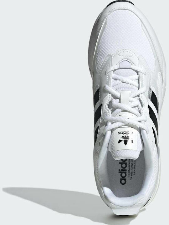 adidas ZX 2K Boost 2.0 Adidași Pentru Bărbați Alb Cenușiu / Negru