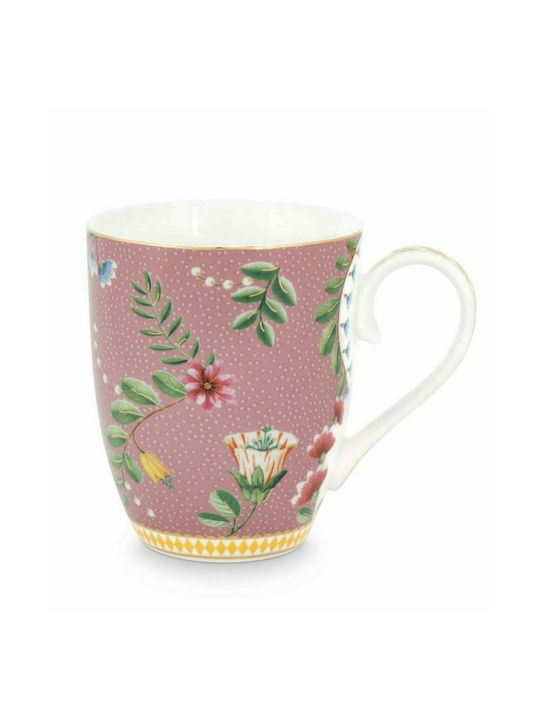 PiP Studio La Majorelle Porcelain Cup Pink 350ml