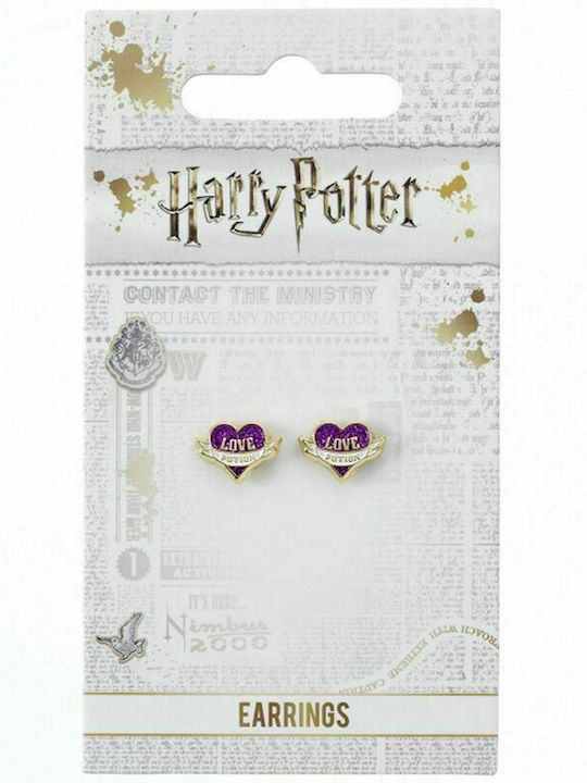 The Carat Shop Harry Potter Love Potion Σκουλαρίκια Καρφωτά Επιχρυσωμένα The Carat Shop Harry Potter Love Potion Σκουλαρίκια Καρφωτά Επιχρυσωμένα