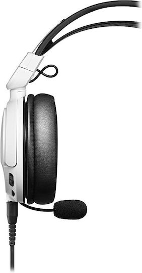 Audio Technica ATH-GL3 Надушници Геймърски слушалки с връзка 3,5 мм Бял