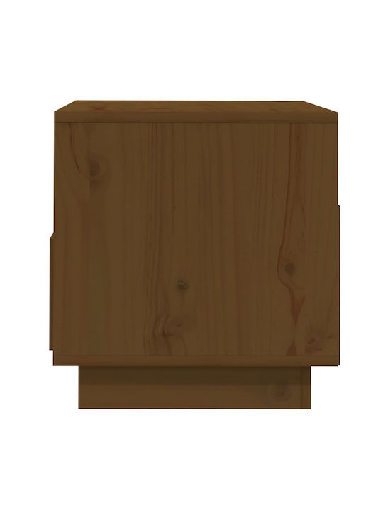 TV-Ständer Braune Melaminholz M60xT35xH37cm