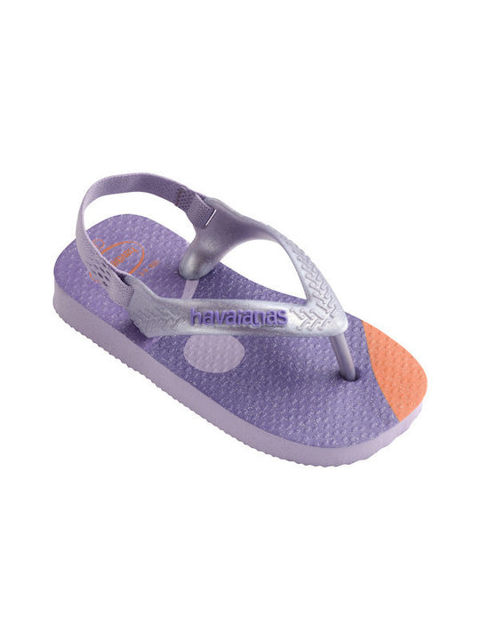 Παιδικές Σαγιονάρες Flip Flops Λιλά