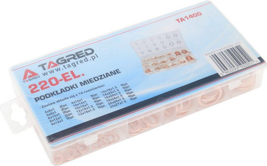 Tagred Set Caseta cu Role 220buc
