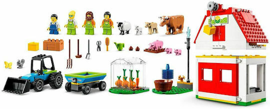 LEGO City Barn Farm Animals For Age 4+