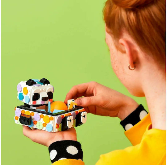 LEGO -Punkte Cute Panda Tray für 6+ Jahre Jahre 261Stück