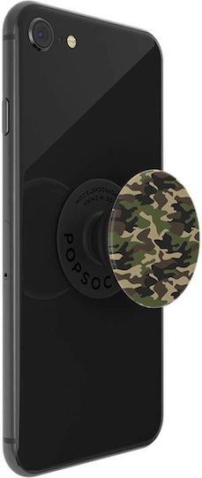 PopSockets PopGrip Мобилен Woodland Camo 801986