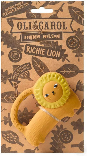 Oli&Carol Richie Lion Μασητικό Οδοντοφυΐας Χωρίς BPA από Καουτσούκ για 0 m+