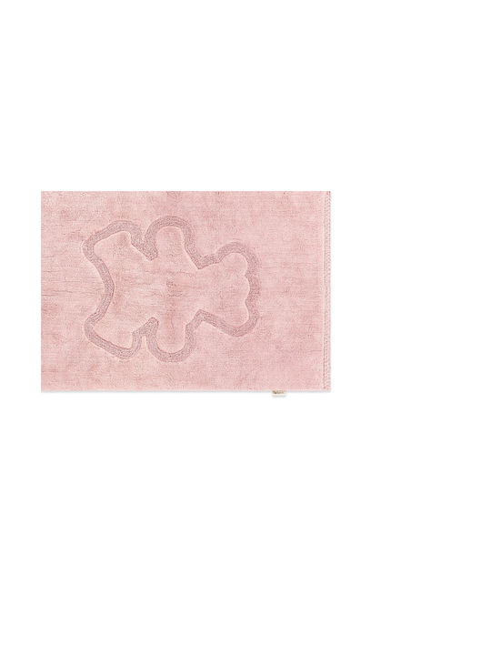 Guy Laroche Bear Παιδικό Χαλί Βαμβακερό Pinky 130x180cm