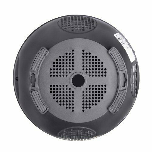 Lumini LED Rotativ Lampă de proiecție pentru copii Star cu Proiecție de Stele Negru 17x17x13εκ.