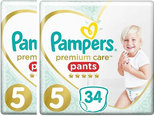 Pampers Diaper Pants Premium Care 1+1 No. 5 for 12-17kg 68pcs