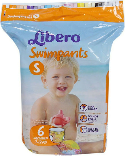Libero Πάνες Μαγιό Swimpants για 7-12kg 6τμχ