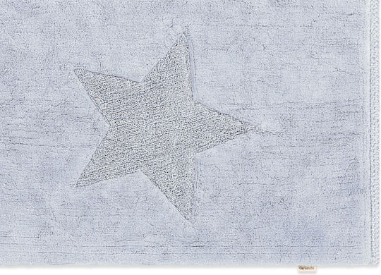 Guy Laroche Kids Cotton Rug Link Stars 100x150cm Sky