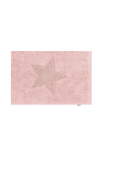Guy Laroche Kids Cotton Rug Link Stars 130x180cm Pinky