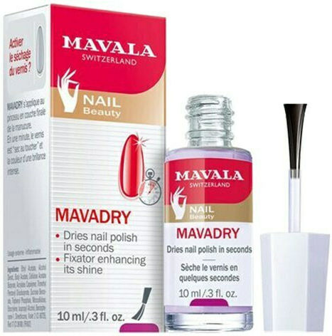 Mavala Switzerland Mavadry Top Coat for Regular Nail Polish Quick Dry 150ml