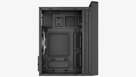 Aerocool CS-109 Gaming Mini Tower Computer Case with Side Window and RGB Lighting Black