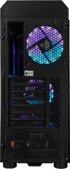 Chieftec Scorpion 4 Gaming Middle Tower Carcasă Calculator cu Fereastră Laterală și Iluminare RGB Negru