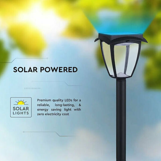 V-TAC Solarleuchte Boden Spalte 2W 110lm Warmweiß 3000K mit Fotowiderstand IP65 17,5x17,5x9,3cm