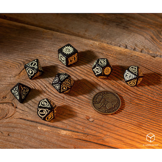Q Workshop The Witcher Ciri Dice 7τμχ The Zireael
