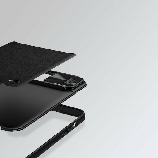 Nillkin Camshield Back Cover Leather 0.2mm Black (iPhone 13 Pro Max)