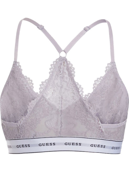 Guess Bralette Σουτιέν Λιλά Guess Bralette Σουτιέν Λιλά