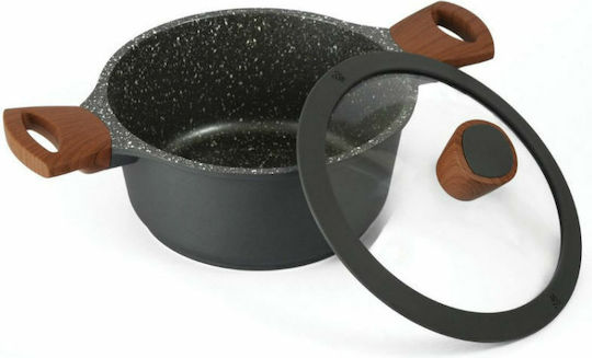 Estia Stone Deep Pot made of Cast Aluminum 6.7lt / 28cm