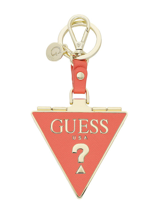 Guess Μπρελόκ Μεταλλικό Κόκκινο