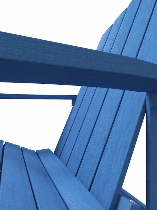 Outdoor Armchair Plastic Adirondack Thalassie 83x73x92cm