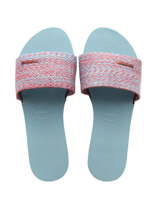 You Malta Women's Slides Blue Water