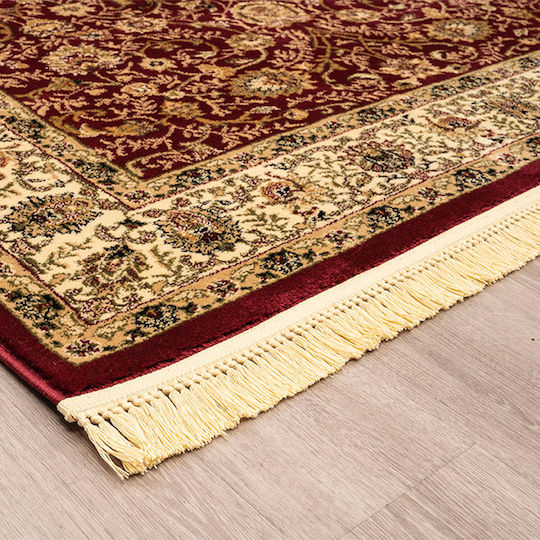 Newplan Bedroom Rug Set Burgundy 5-30-KLASSIK-1533A-SET067 (2x140 1x200) 3 Pieces