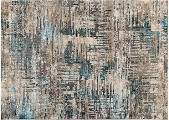 Tzikas Carpets Modern Bedroom Rugs Set Elite Petrol Blue 114-0-355-19290-953 2pcs