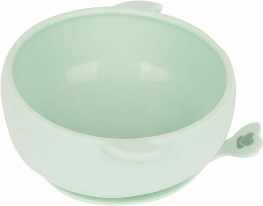 Kikka Boo Baby Food Bowl Whale made of Silicone Turquoise