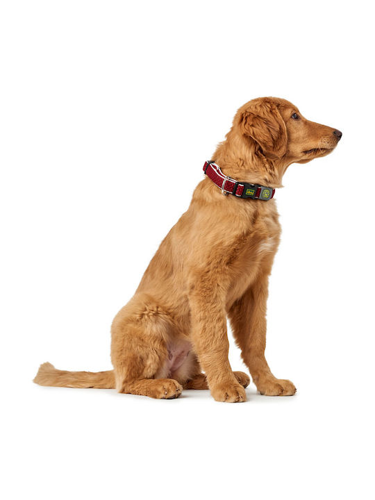 Hunter Hilo Vario Basic Mesh Hundehalsband in Türkis Farbe Groß 32mm x 40 - 60cm