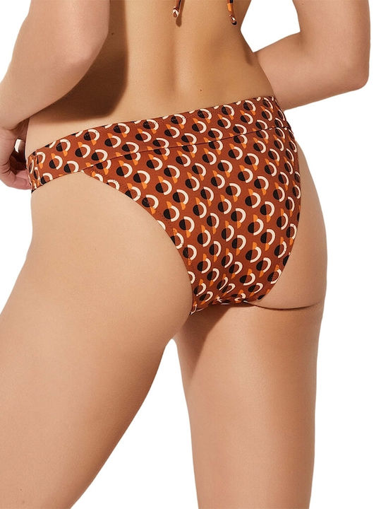 Lida 9- Bikini Alunecare Terracotta