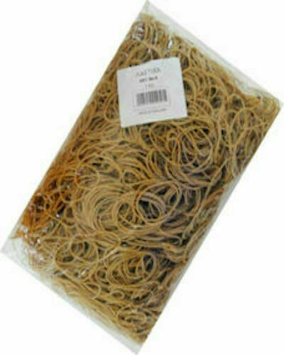 Groovy 000065 Gummibänder Verpackung mit Durchmesser 45mm Braun 1000gr