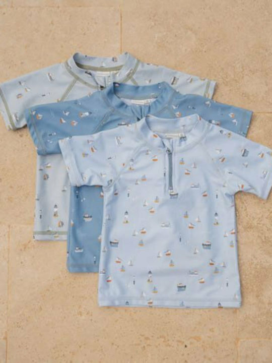 Little Dutch Sailors Bay Kids Swimwear Rashguard Blue