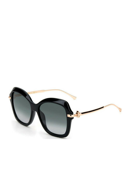 Jimmy Choo Women's Sunglasses with Black Frame and Black Gradient Lens TESSY/G/S 807/9O