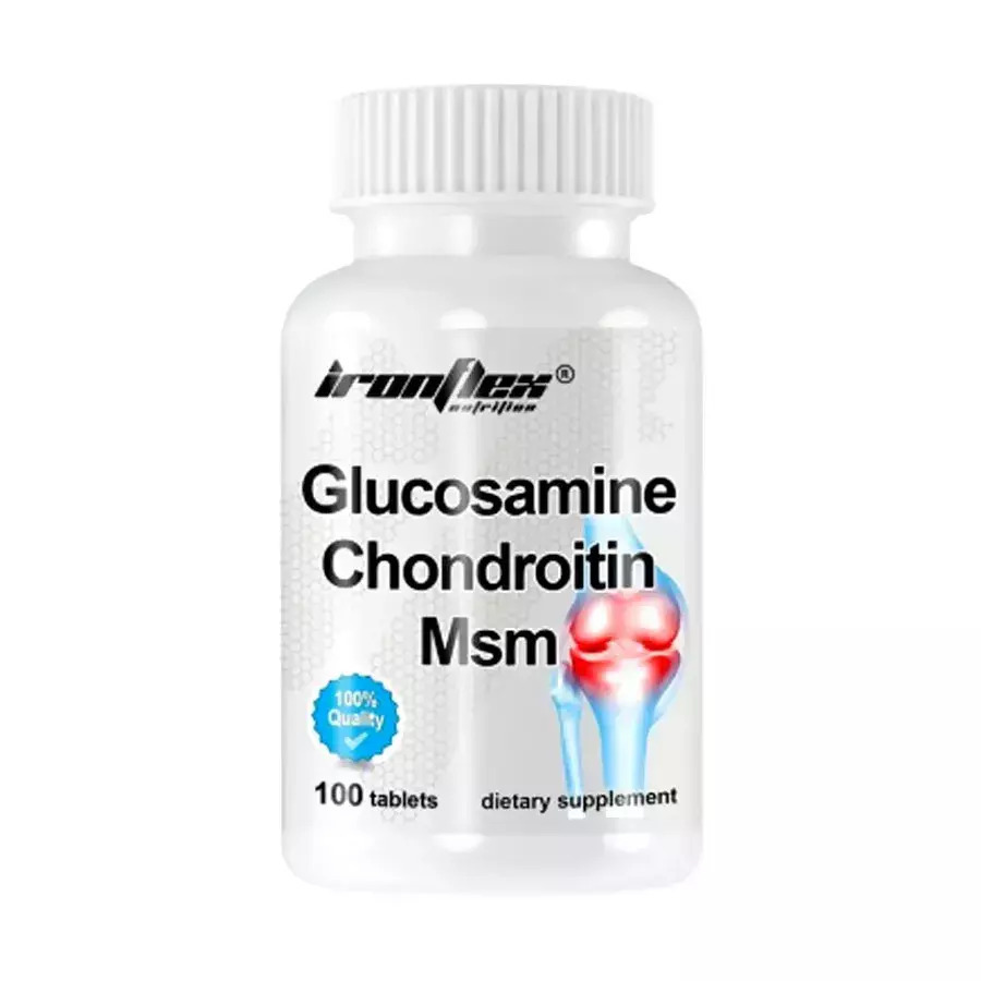 Ironflex Nutrition Glucosamine Chondroitin Msm Triple Strength