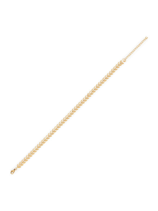 Ro-Ro Accessories Gold Plated Foot Chain Made of Stainless Steel