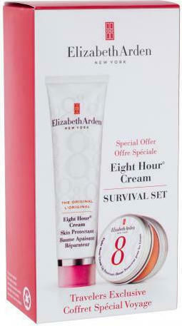 Elizabeth Arden 8 Hour Cream Survival Set Комплект за грижа за кожата за Хидратация 2бр